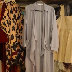 Lush Lightweight Crepe Trench Coat